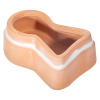 ケー・イー・アイ テラコッタポット 前方後円墳 306897 1個（直送品）