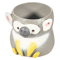 ケー・イー・アイ 鉢 リトルレジンポット リスザル 314362 1個（直送品）