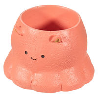 ケー・イー・アイ 鉢 リトルレジンポット メンダコ 314367 1個（直送品）