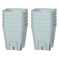 日本ポリ鉢販売 プレミアムプレステラ 75型 ブルー 10個セット 314843 1個（直送品）