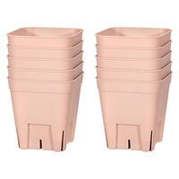 日本ポリ鉢販売 プレミアムプレステラ 75型 ピンク 10個セット 314845 1個（直送品）