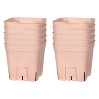 日本ポリ鉢販売 プレミアムプレステラ 90型 ピンク 10個セット 314903 1個（直送品）