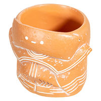 ケー・イー・アイ 鉢 リトルレジンポット 土偶2 328646 1個（直送品）