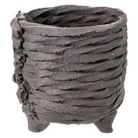 リーフ 鉢 信楽焼 COM WORK STUDIO作 MBー7 930578 1個（直送品）