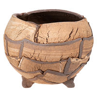 リーフ 鉢 信楽焼 COM WORK STUDIO作 COー3 930589 1個（直送品）