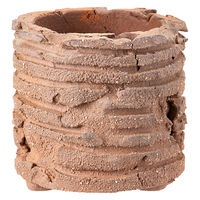 リーフ 鉢 信楽焼 COM WORK STUDIO作 WBLLー1 930606 1個（直送品）