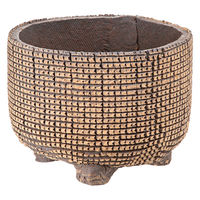 リーフ 鉢 信楽焼 COM WORK STUDIO作 CLBー8 930621 1個（直送品）