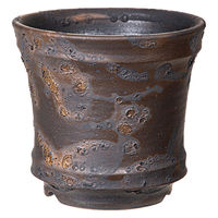 リーフ 鉢 横山陶芸 益子焼 4号鉢 銀河シリーズ 930700 1個（直送品）