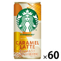 （缶コーヒー） スターバックス MY COFFEE TIME キャラメルラテ 185g 1セット（60缶）