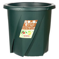 大和プラスチック 鉢 根はりポット 30型 ダークグリーン 328117 1個（直送品）