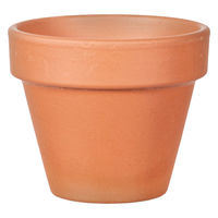 陶里 ドイツ製テラコッタポット (内径4.99×高さ4.93cm)穴あり 307916 1個（直送品）