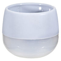 三浦園芸 鉢 リトル ビビ スモーキーの鉢 ラベンダーグレー φ6×H5.3cm 298065 1個（直送品）