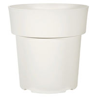 大和プラスチック 鉢 アイコンポット 24型 ホワイト 328163 1個（直送品）