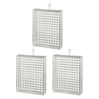 リーフ ビカクシダ ステンレスバスケット 303925 1セット(3個)（直送品）