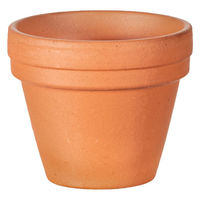 陶里 ドイツ製テラコッタポット (内径3.07×高さ3.02cm)穴あり 307914 1個（直送品）