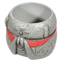 ケー・イー・アイ 鉢 リトルレジンポット おじぞうさま 328648 1個（直送品）