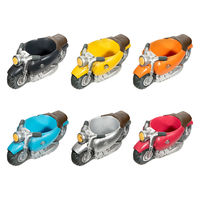 ケー・イー・アイ 鉢 リトルレジンポット アメリカンバイク 328659 1個（直送品）