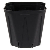 兼弥産業 スリット鉢 KP105 黒 50個入り 102929 1個（直送品）