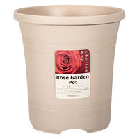 大和プラスチック 鉢 ローズガーデンポット 18型 オーカーベージュ 307530 1個（直送品）