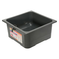 テトラ ジャパン じょうろでキレイメダカ鉢 40×40 色光育成グレー 291742 1個（直送品）