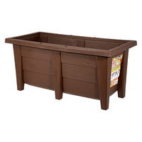 アップルウェアー(園芸) プランター アップルウェアー 花と野菜のプランター 600型 ブラウン 349944 1個（直送品）