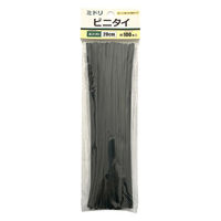 welzo ビニタイ園芸用 ミドリ 100本入 20cm 誘引・結束 4933136980556 1袋（直送品）