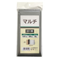 welzo マルチ 銀+黒 0.02mm×135cm×10m 地温管理、雑草対策 4933136980983 1パック（直送品）
