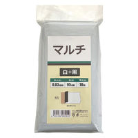 welzo マルチ 銀+黒 0.03mm×95cm×10m 地温管理、雑草対策 4933136981010 1パック（直送品）