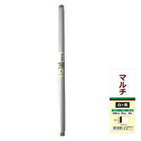 welzo マルチ 銀+黒 0.03mm×95cm×20m 地温管理、雑草対策 4933136981027 1巻（直送品）