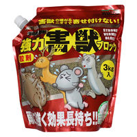 welzo 強力害獣ブロック 粉剤タイプ 3kg 忌避剤 4933136982925 1袋（直送品）