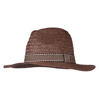 ヤマショウ 紳士カジュアルペーパーハット ブラウン 通常サイズ YCH-090BRM 1個（直送品）
