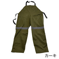 ヤマショウ 草刈り用サロペットL カーキ YEP-010KHL 1個（直送品）