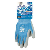 ヤマショウ 冷感ウレタン背抜き手袋 L ブルー YGL-536BLL 1双（直送品）