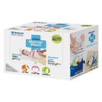 メディコムジャパン ドクターガード　マナーシート　おむつ交換　汚れ防止　使い捨て　PEコーティング　防滴加工 1箱(100枚入)