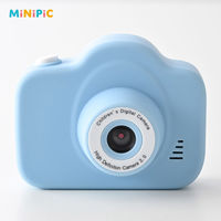 MiNiPiC(ミニピク) キッズカメラ パステルブルー minipic-pb-o 1台 MiNiPiC（直送品）