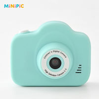 MiNiPiC(ミニピク) キッズカメラ パステルミント minipic-pmt-o 1台 MiNiPiC（直送品）
