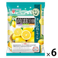 ゼリー 個包装 お配り菓子 蒟蒻畑　瀬戸内広島レモン味 1セット（1個×6）