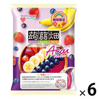 ゼリー 個包装 お配り菓子 蒟蒻畑　アサイーボウル 1セット（1個×6）