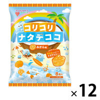 ゼリー 個包装 お配り菓子 コリコリナタデココ　みかん味 1セット（1個×12）