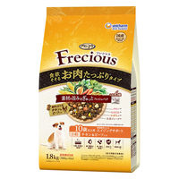 グラン・デリ フレシャス 10歳以上用 お肉たっぷりチキン&ビーフ 小粒 国産 1.8kg（300g×6袋）1個 ユニ・チャーム ドッグフード