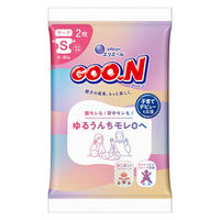 グーン おむつ テープ Sサイズ（4～8kg）1パック（2枚入） ゆるうんちモレ0へ 大王製紙