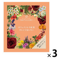nagomi-NATULURE  カフェインレス紅茶 オレンジ＆レモン 1セット(1袋×3)