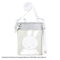 セントレディス ミッフィー 3Wayソフトペンポーチ グレー ST-CNMF0016 1個