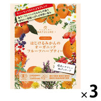 nagomi-NATULURE はじけるみかんのオーガニックフルーツハーブティー 1セット(3バッグ入×3)