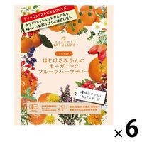 nagomi-NATULURE はじけるみかんのオーガニックフルーツハーブティー 1セット(3バッグ入×6)