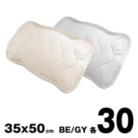 枕パッド ピロパッド 抗菌 防ダニ 防臭 ピーチスキン 睡眠 ソフトタッチ 洗える 寝室 枕 カバー 柔らかい 装着 簡単 カバー（直送品）