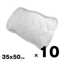 枕パッド ピロパッド 抗菌 防ダニ 防臭 ピーチスキン 睡眠 ソフトタッチ 洗える 寝室 枕 カバー 柔らかい 装着 簡単 カバー（直送品）