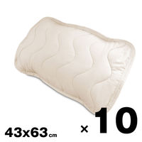 枕パッド ピロパッド 抗菌 防ダニ 防臭 ピーチスキン 睡眠 ソフトタッチ 洗える 寝室 枕 カバー 柔らかい 装着 簡単 カバー（直送品）