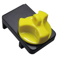 フジテックジャパン ギアハンドロック 黒/黄 窓用補助錠 防犯 1100100015701 1個（直送品）