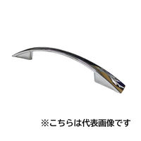 スカイウエハンドル クローム 大128 20個入 取っ手 家具金物 家具パーツ 1100100015925 1箱(20個入)（直送品）